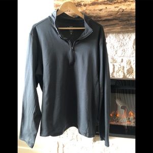 Landway Tech Flex 2XL 1/4 zip pullover grey